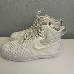 Nike Air Force 1 Lunar Duckboot White - AA1123-100 - Size 7